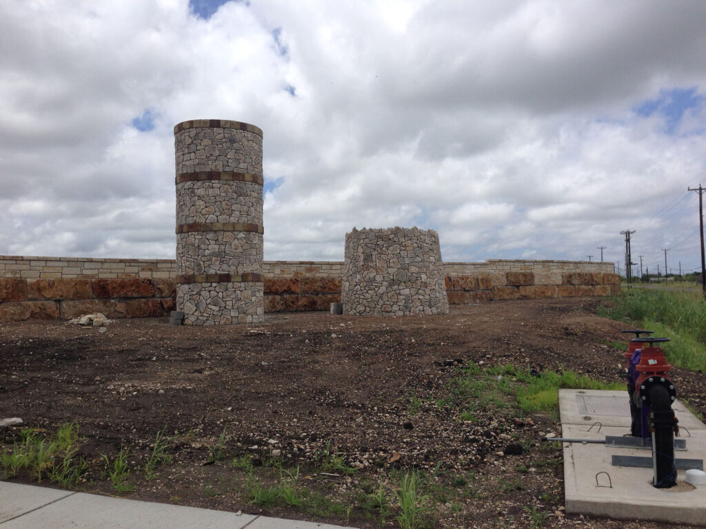 2014 Entry Monument Sign Construction